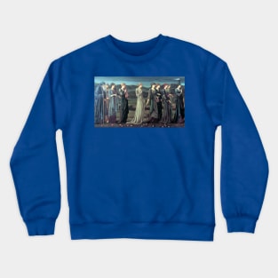 Psyche's Wedding - Edward Coley Burne-Jones Crewneck Sweatshirt